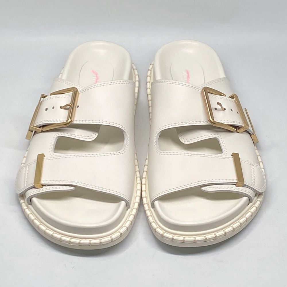 Chloe Rebecca Leather Slide Sandals size 39 - Picture 4 of 15